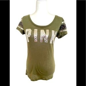 Pink Victoria secret tshirt blouse short sleeve